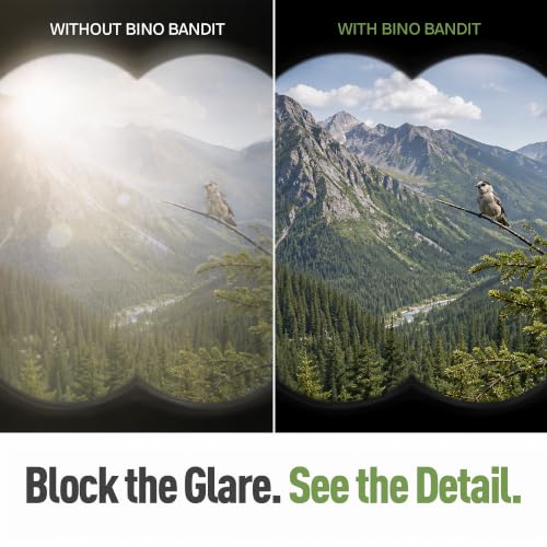 Image of Slicker Bino Bandit - Fits All Binoculars, OD Green.