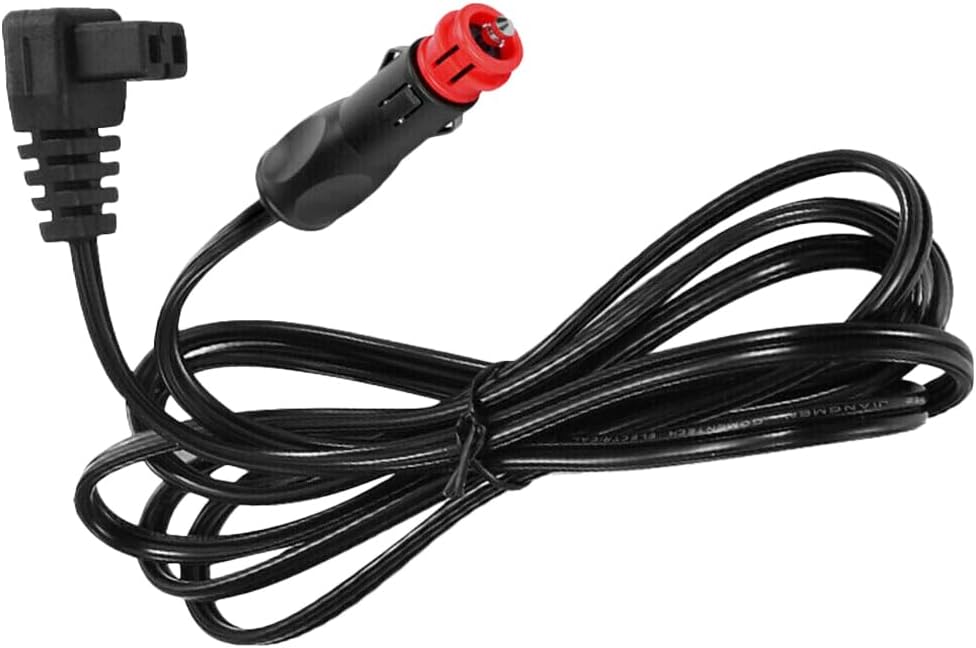 Car Refrigerator Power Cord 12V Dc Cable 2M for Mini Fridge Portable Car Fridge Power Adapter with Red Connector