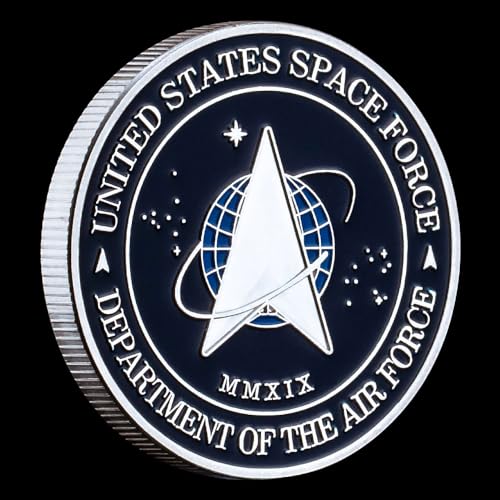 Moneda Conmemorativa Fuerza Espacial Estados Unidos miniatura 3