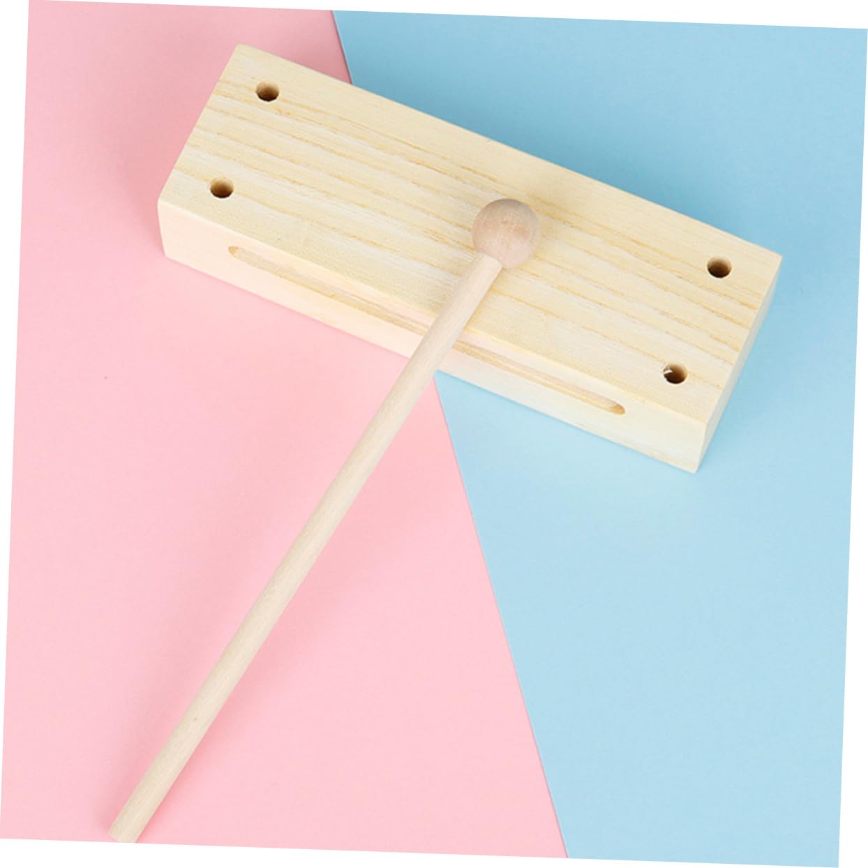 NULYLU 2 Pack Wood Drum Musical Instrument Rhythm Sticks for Adults Instruments Wooden Mallets Kit Percussion Accessories