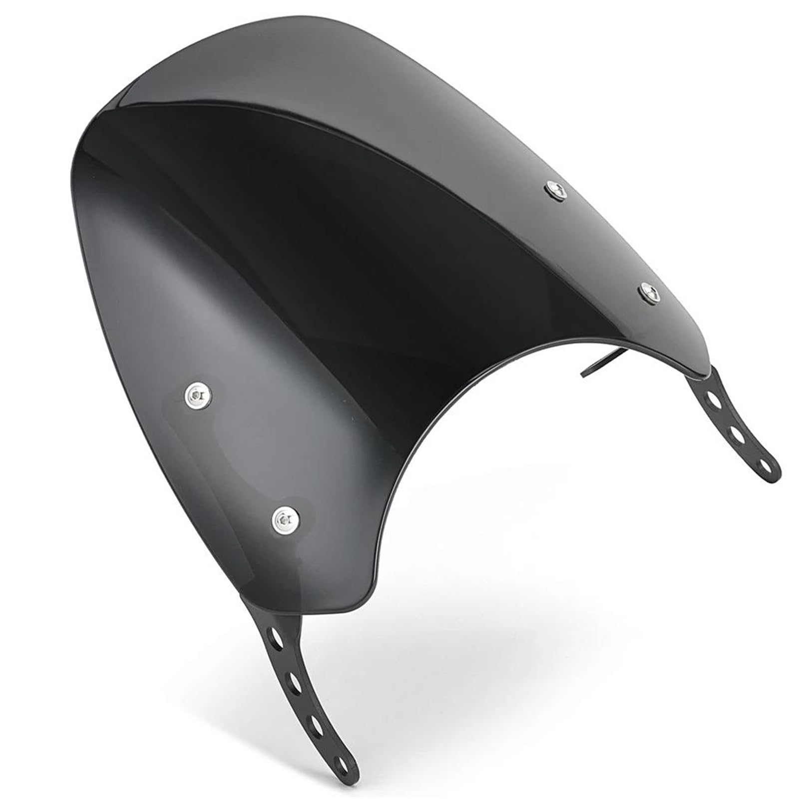 Pantalla Deflectores De Parabrisas Motocicleta para Kawasaki para Eliminator 500 2024-2025 Protector De Carenado, Alerón Y Deflector Delantero Carenado De Alerón(Negro)
