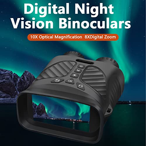 Lunettes de vision nocturne infrarouges numériques 2.5K pour adultes