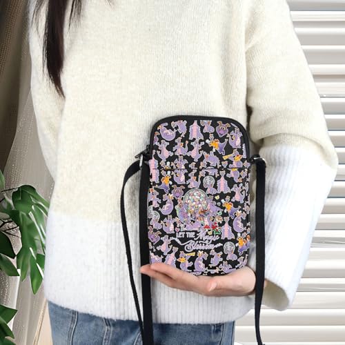 Image of WZMPA Dragon Crossbody Bag Purple Dragon Gift Dragons Shoulder Bag Cartoon Merchandise