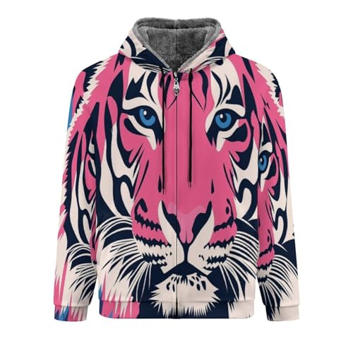 Sweat à capuche en polaire pour homme veste polaire chaude à manches longues et manteau épais