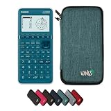 Casio fx-7400GIII con Custodia Protettiva WYNGS inclusa Turchese - Calcolatrice Grafica - Pacchetto Base