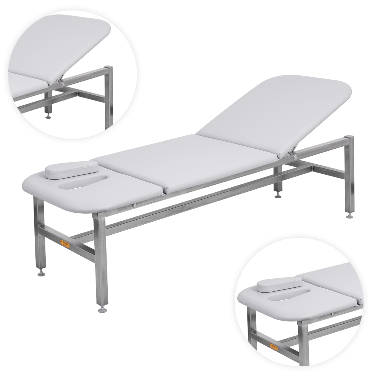 MOV - Medic Trio - Table de Soins médicaux en Acier Inoxydable Produit polonais CE MD