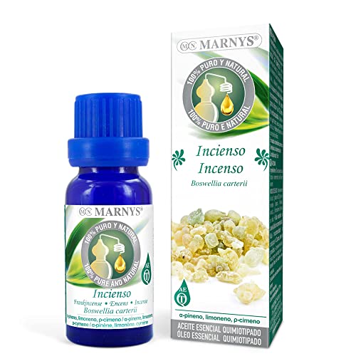 MARNYS Aceite Esencial Incienso 100% Puro Quimiotipado 15ml