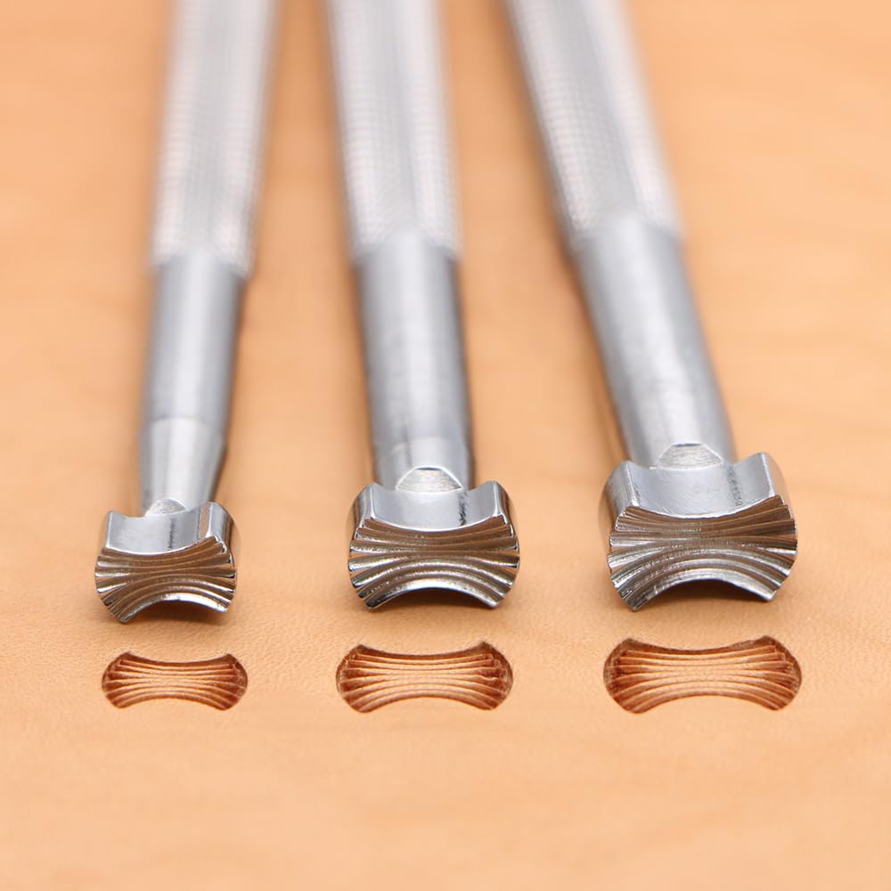 Leather Stamp Tools Stamping Working leathercraft Carving Leather Craft Working: Axe Head E127 (E127-3)