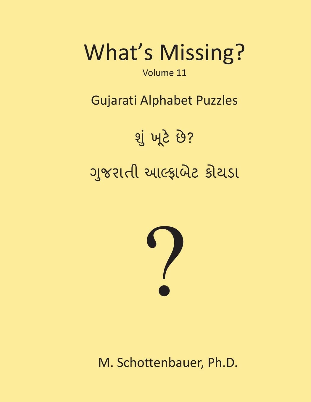 What's Missing?: Gujarati Alphabet Puzzles: Volume 11