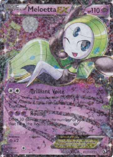 Pok?on Trading Card - MELOETTA EX #RC11/RC25 [RADIANT COLLECTION] BW11 Legendary Treasures by Pok?on TCG