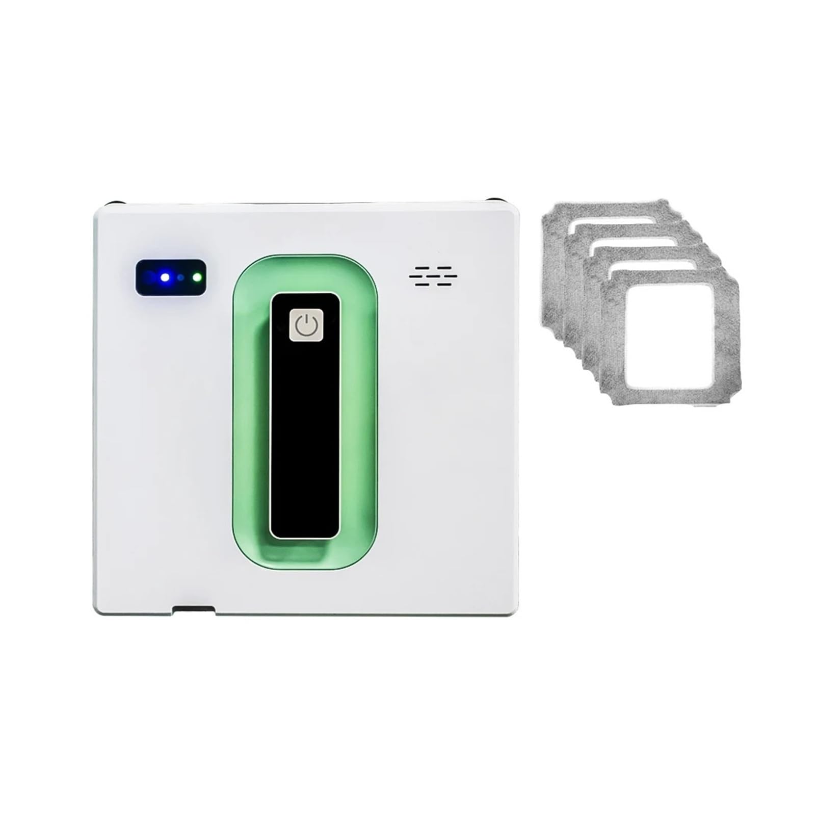 Robot limpiacristales ultrafino con control remoto y asistente de voz