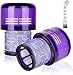 2 Pack V11 V15 Filter Replacement for Dyson V11 Animal, Absolute, Torque Drive, Fluffy, V15 Detect, SV14 SV15 Cordless Vacuum Cleaner Spares, Washable HEPA Filters Replace Part 970013-02