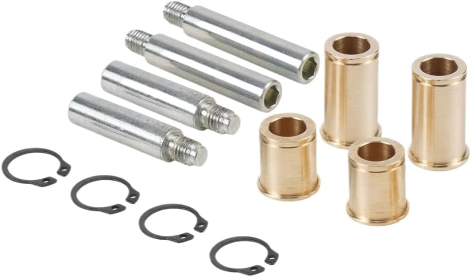 Brass Front Caliper Guide Pin Bushings Kit 34116758707 Compatible With E90 E92 E93 E91 335i M3 E60 E61 525i E82 E63 Z4 X1 E84
