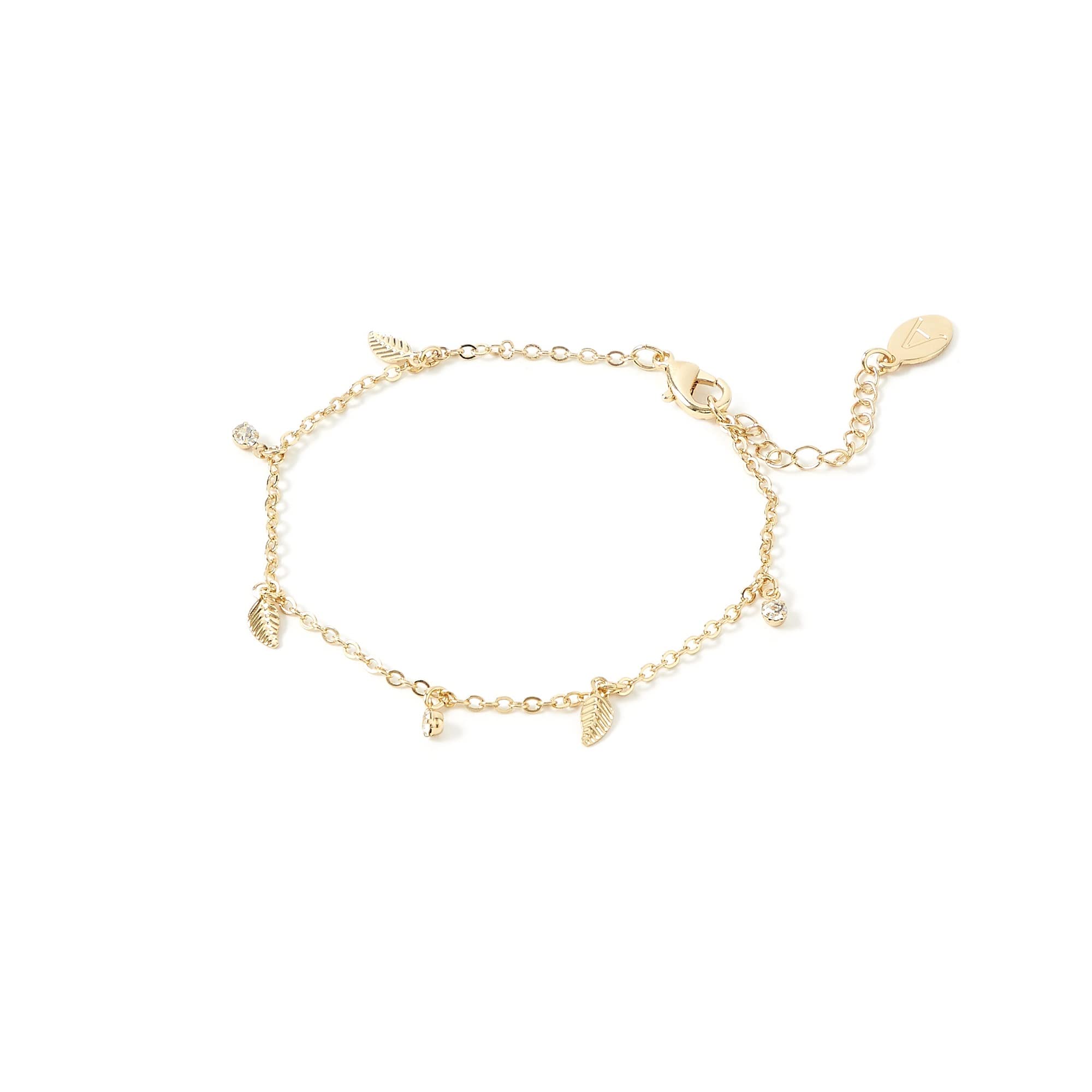 Accessorize London Womens Gold Feather Charms Bracelet (B09RN3CSJ8) Amazon Price History, Amazon Price Tracker