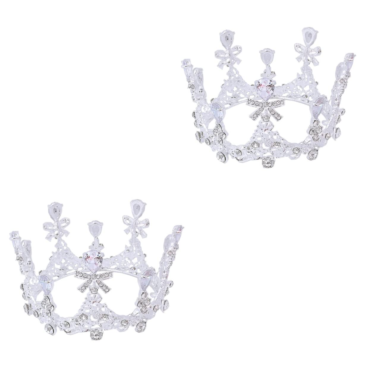 Tiaras de princesa cómodas que no dañan el pelo para coronas para niños en fiestas de cumpleaños
