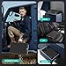 Miisekmy Gun Safe for Handgun Biometric Gun Safe for Car Pistols Safe, Quick Access Handgun Safe with Fingerprint PIN or Key Rechargeable Lock Case, for Home Car Travel Nightstand Bedside or Drawer