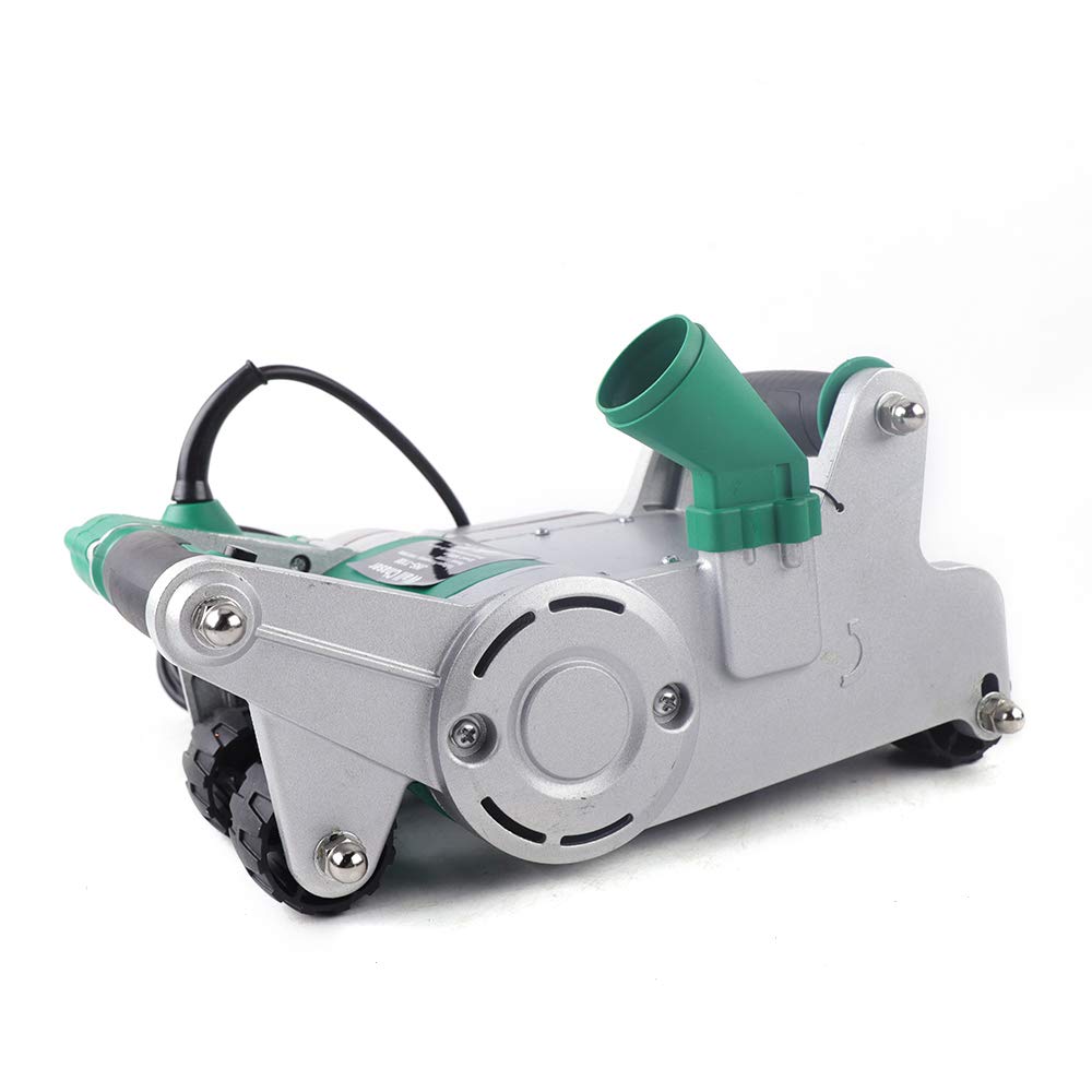 Fresa per scanalature e scanalatrice 1100W, fresa per muratura 2000 giri/min, profondità di lavorazione. Per una breve pausa, spegni semplicemente la luce da parete e fissala al muro