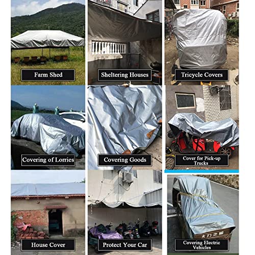 Lona impermeable para jardín ideal para cubrir piscinas mobiliario exterior y madera 8