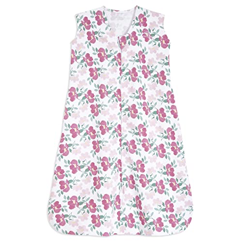 Image of HALO SleepSack, 100% Cotton Wearable Blanket, Swaddle Transition Sleeping Bag, TOG 0.5, Stems, Medium, 6-12 Months