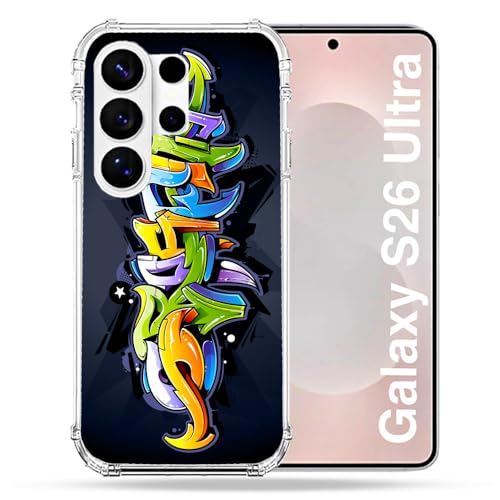 Coque Samsung S26 Ultra renforcée premium au design graffiti urbain exclusif