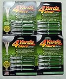 4 Yards More Golf Tees 4' - Green - 4 Packs of 4 - (11926)