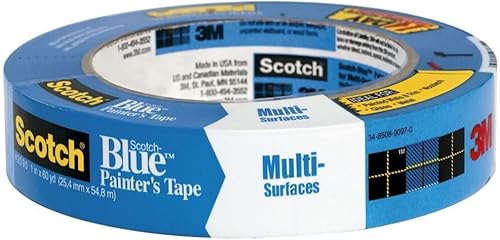 3M Scotch-Blue 2090 - Cinta adhesiva de liberación segura para pintores, multisuperficies (paquete de 36) 27 libras/in resistencia a la tracción, 60