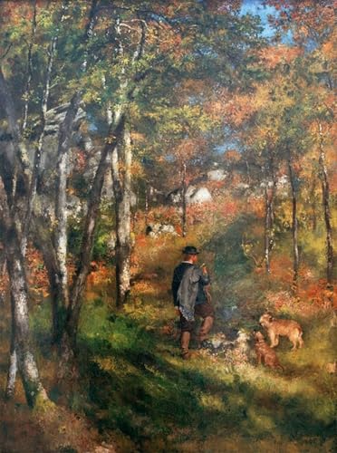 Lienzo artístico de Pierre Auguste Renoir, reproducción artística de alta calidad, 60x90cm