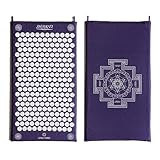 【正規品】シャクティ 指圧マット レバル③ 紫、長めの専門家を信頼、インドの倫理的に手作りの指圧マット、面倒なことなく針状、20分で深いリラクゼーションを実現指圧の専門家