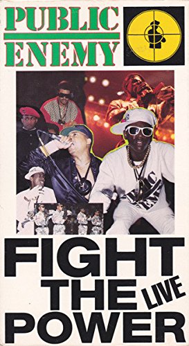 Public Enemy Fight Power VHS edicion original de concierto norteamericano