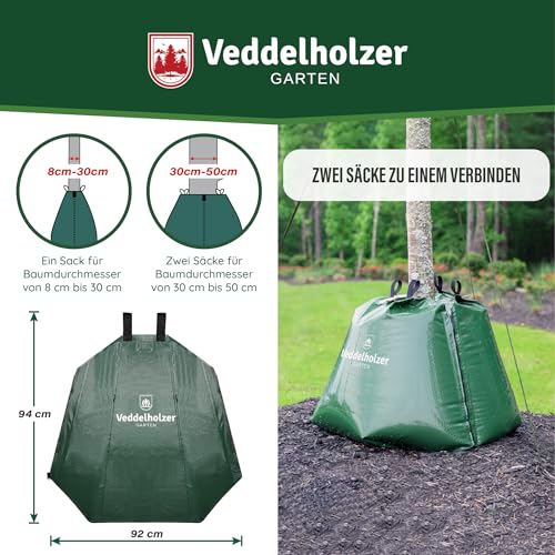 Baumbewässerungssack Veddelholzer 2 x 75 l mit Reißverschluss