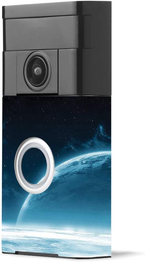 MightySkins Skin Compatible with Ring Video Doorbell - Outer Space | Protective, Durable, and Unique Vinyl Decal wrap Cover | Easy to Apply, Remove, and Change Styles | Made in the USA