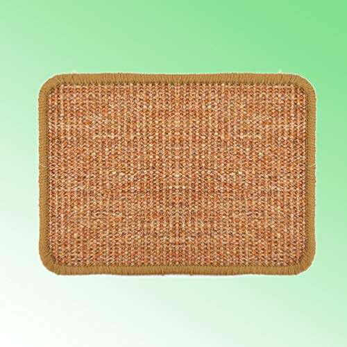 TEHAUX Gato Arranhando Mat-Zero Pet Pad Tapete Scratcher Gato Natural De Sisal Gato Moagem Garras Pr