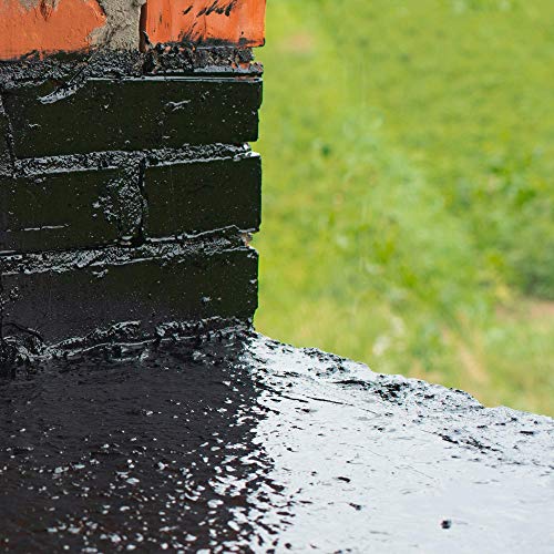 EVERFIX Bitumen Abdichtung - hochelastische Dichtmasse, rissüberbrückend - zum Abdichten und Reparatur von Dach Keller… – Bild 5