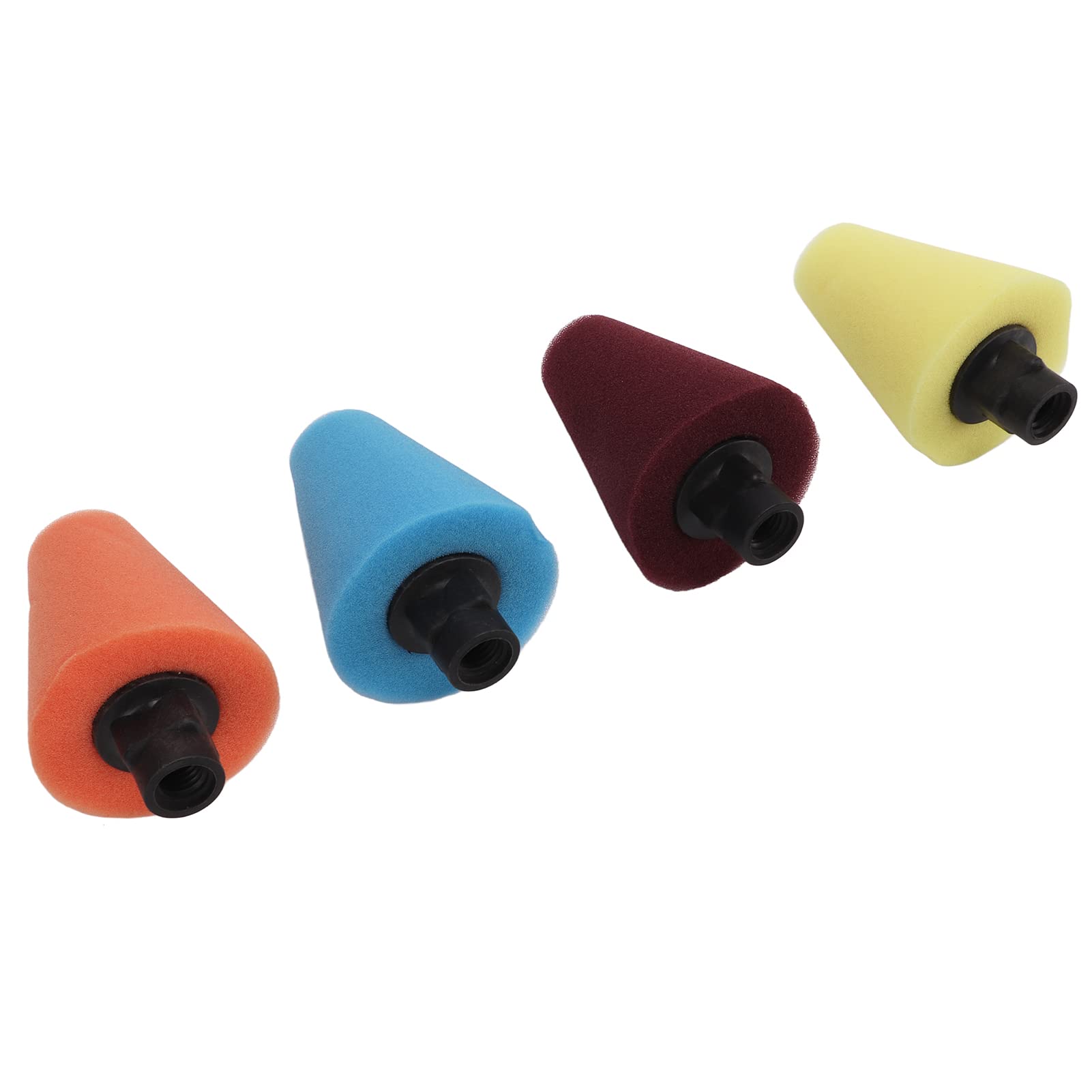 Amazon | 4ピース 円錐スポンジ バフ研磨 ホイールポリッシャー 円錐