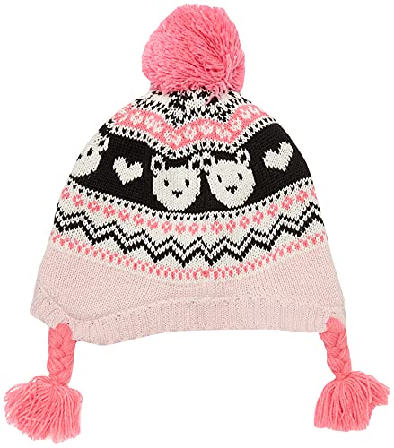 Simple Joys By Carter's Baby Girls' Hat And Mitten Set, Pink, Fair Isle, 12-24 Months #TOP2