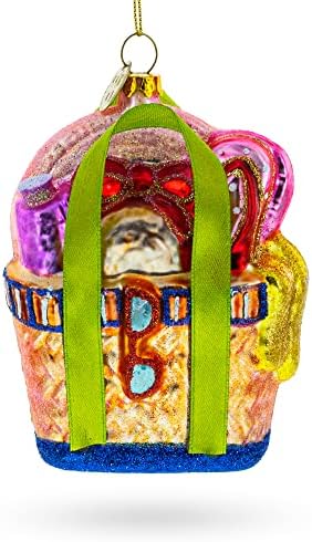 Miniatura 5 de Bolsa de temporada de playa - Adorno navideño de vidrio soplado