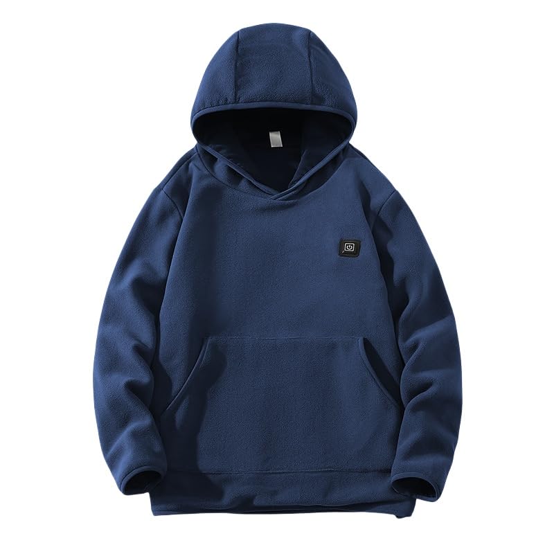 Heated Hoodies for Men Women USB Electric Warming Pullover Sweatshirt Outdoor Sports Rechargeable Heating Coat Unisex4