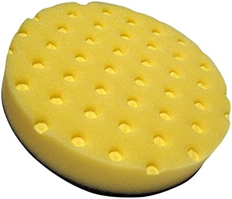 Lake CountryLC-CCSYE6 CCS Foam Pad Cutting Pad, Yellow, 6.5-inch