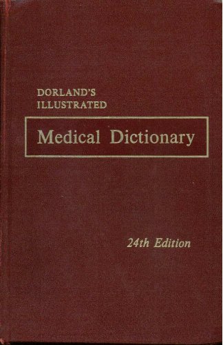 Dorlands Illustrated Medical Dictionary 26TH 0721631509 Book Cover