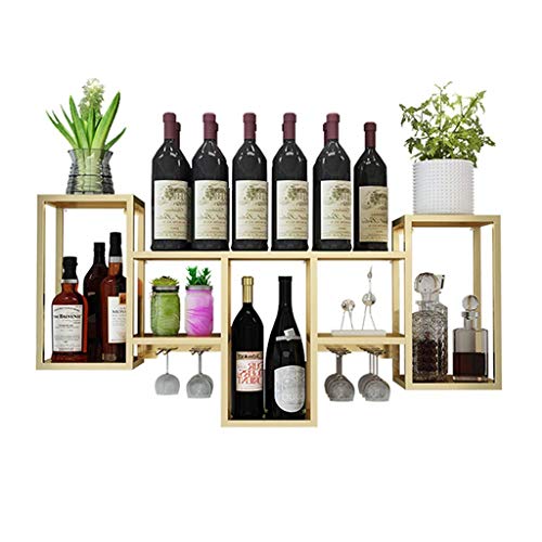 Étagère de rangement pour boissons dorée idée cadeau crémaillère - 2