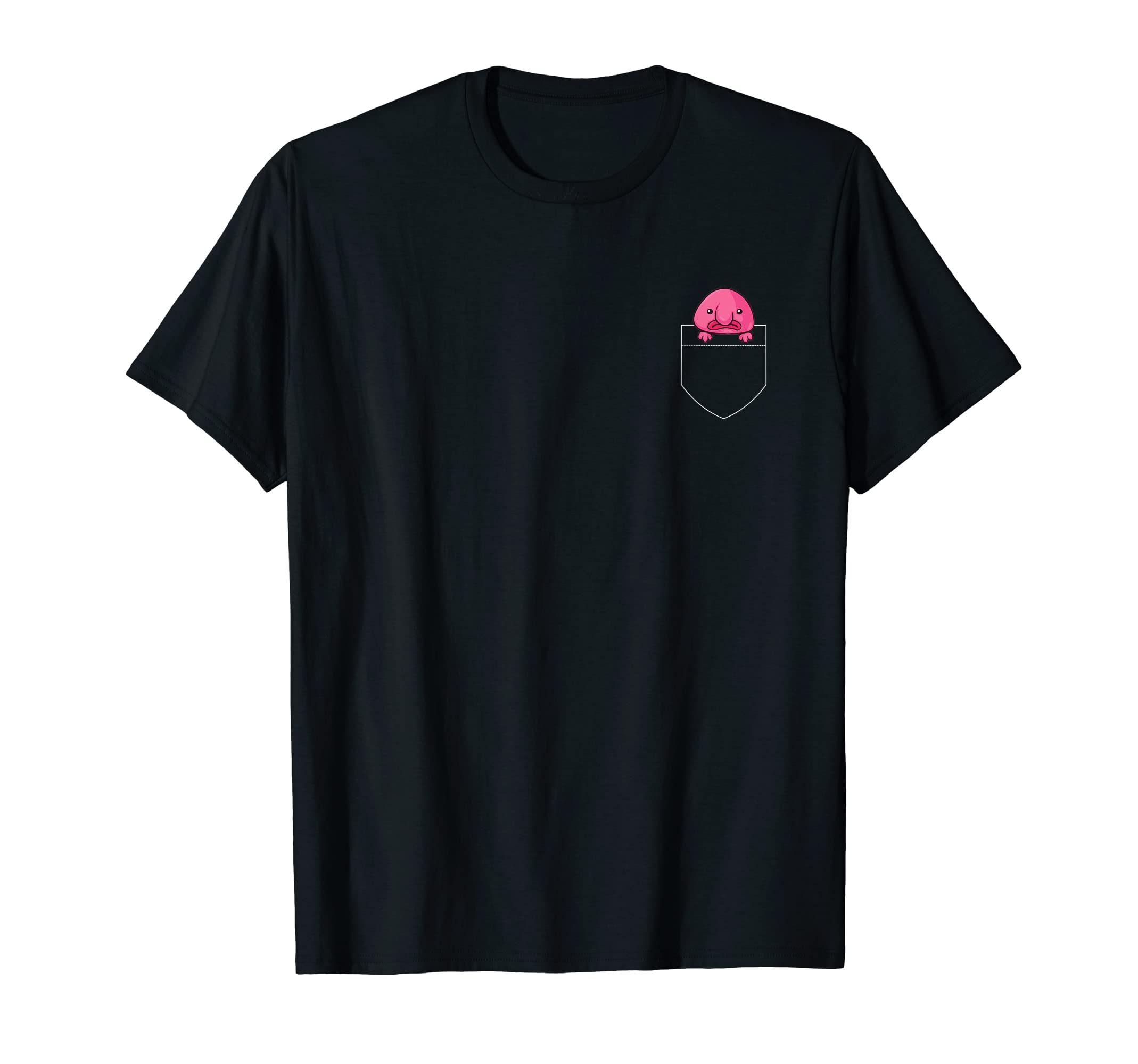 Ugly Blobfish Shirt Gift Pocket T-Shirt