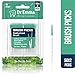 Dr. Emma Brush Picks Rubberized Mint Brush Picks, 2 Packs, 100 Picks/Pack