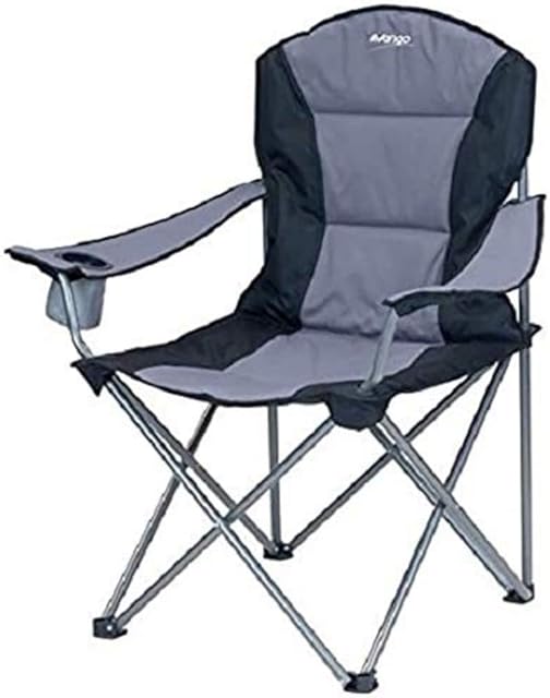 Vango Goliath Padded Camping Chair - Smoke/Black, X-Large [Amazon Exclusive]