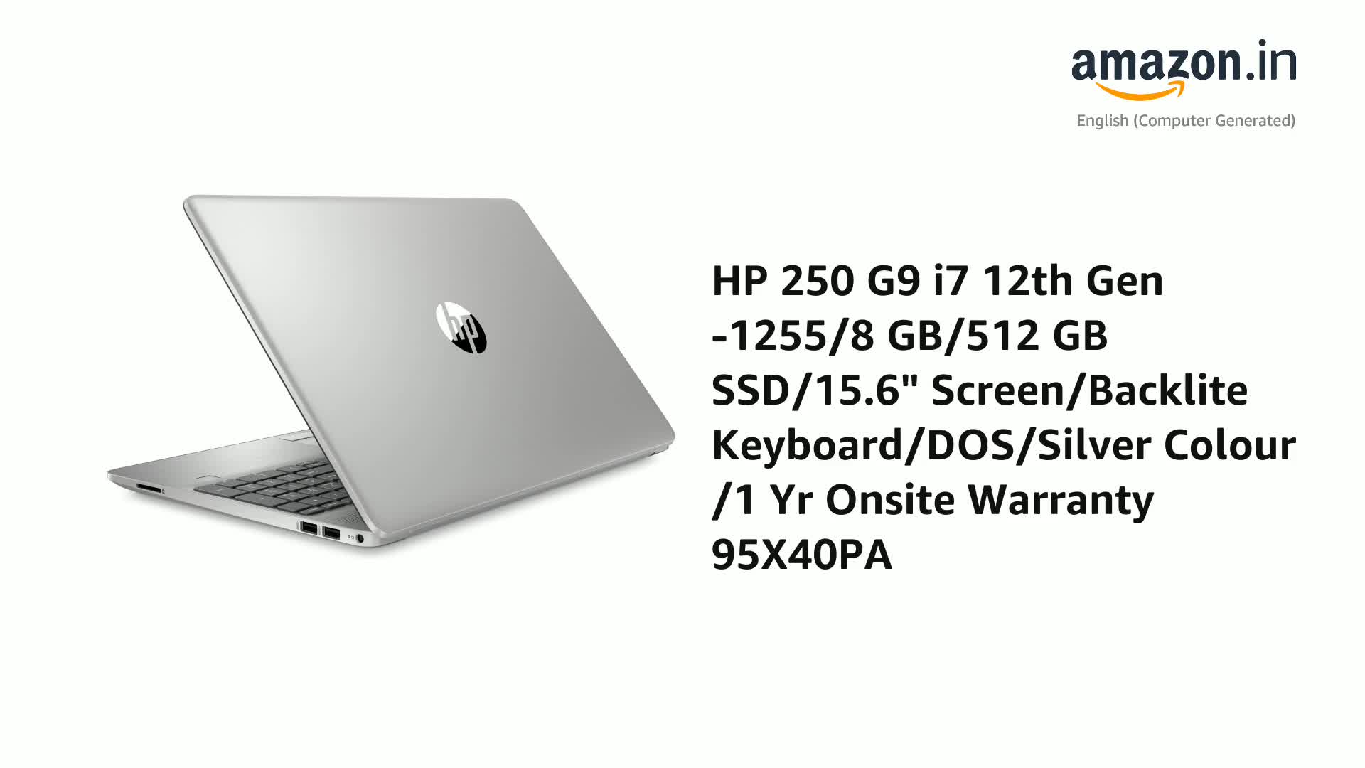 HP 250 G9 i7 12世代 256GB 8GB Office2024 Amazon.com: HP 250 G9 Business Laptop, 15.6” FHD Display, Intel