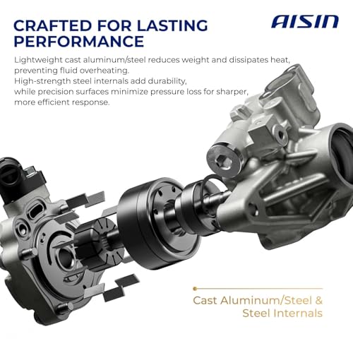 AISIN AFTERMARKET PSPGM-00629 Power Steering Pump - Compatible with Chevrolet Malibu, Uplander, Buick Rendezvous, Terraza, Pontiac Aztek, G6, Montana, Saturn Aura, Relay - V6 3.4L 3.5L 3.9L by AISIN - Image 5