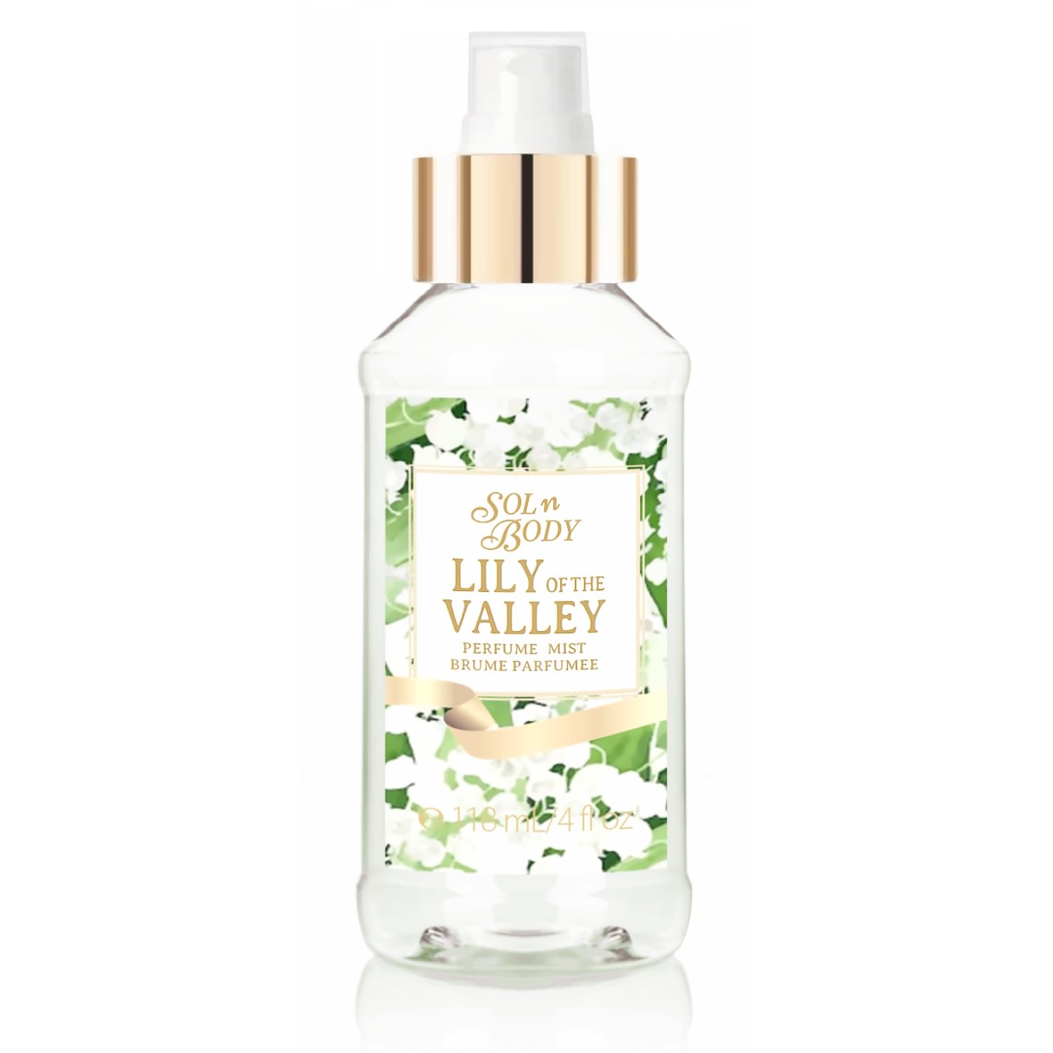 SOLNBODY Lily of the Valley Muguet Perfume Mist - the Delicate, True Scent of Lily of the Valley - Infused with Skincare Extracts