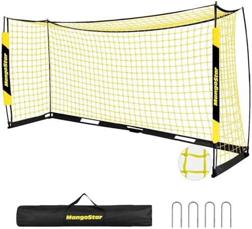 MangoStar Soccer Goal, 12X6 FT Soccer Goal for Backyard Portable ...