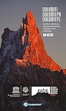 Dolomite Unesco Tourist Map 1:150K (Tabacco) (English and Italian Edition)