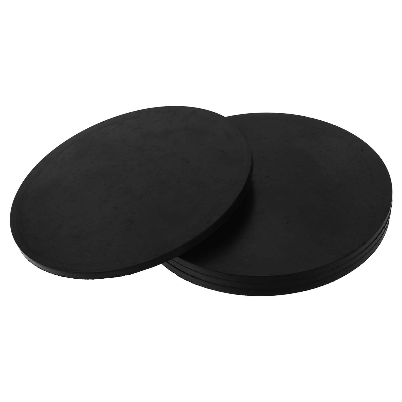 4 almohadillas de goma GSM para cortador de muestras de disco negras
