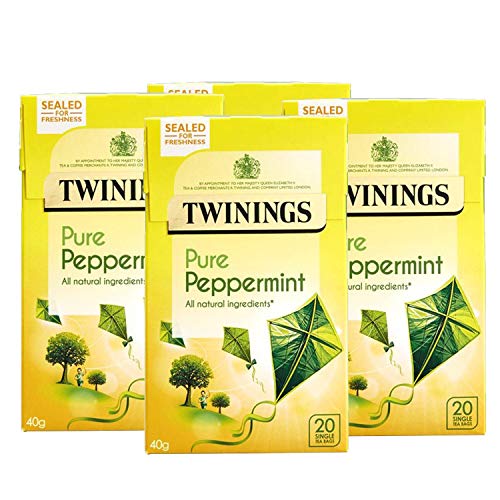 Twinings Pure Peppermint Tea 4 Pack, 4 x 40 g (B087QVKQ57) Amazon Price History, Amazon Price Tracker